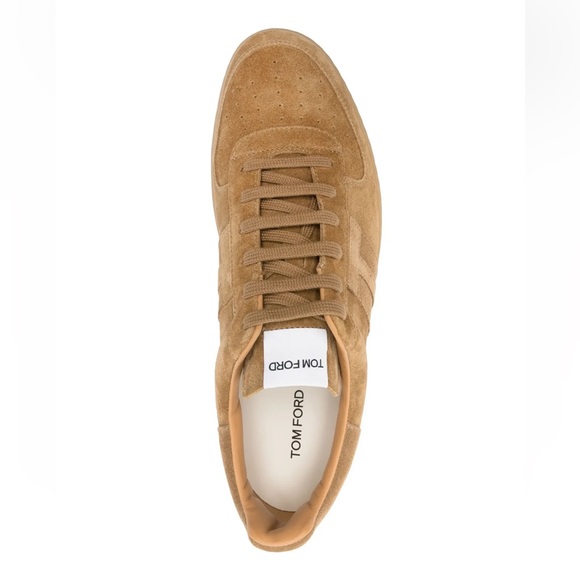 TOM FORD Cambridge Suede
Sneakers Low-Top Trainers
Camel Brown 11.5 - Picture 4 of 8